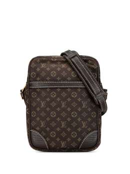 Louis Vuitton Pre-Owned: Коричневая сумка через плечо 