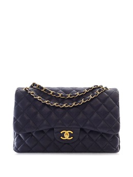 CHANEL Pre-Owned: Голубая сумка 