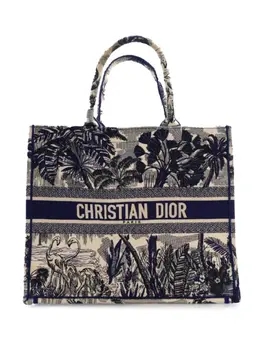 Christian Dior Pre-Owned: Голубая сумка-шоппер 