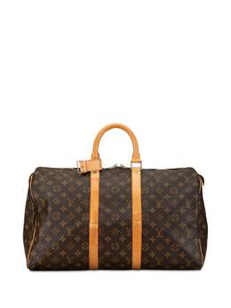 Louis Vuitton Pre-Owned: Коричневая сумка 