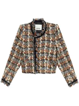 ISABEL MARANT: Твидовая куртка 