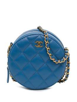 CHANEL Pre-Owned: Голубой клатч 