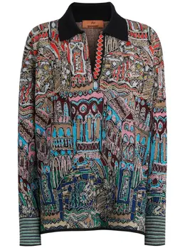 Missoni: Свитер с принтом 