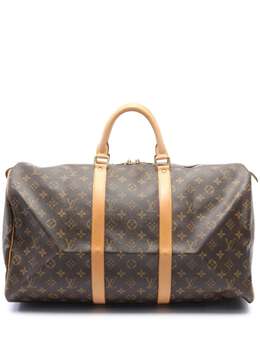 Louis Vuitton Pre-Owned: Коричневая сумка 