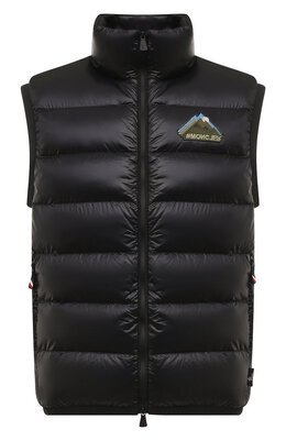 Moncler: Чёрный жилет 