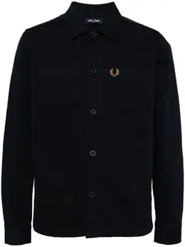 Fred Perry: Хлопковая рубашка 