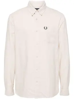 Fred Perry: Хлопковая рубашка 