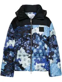 Off-White: Чёрная куртка 