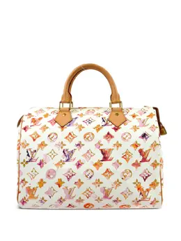 Louis Vuitton Pre-Owned: Белая сумка 