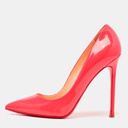 Christian Louboutin: Розовые туфли  Pigalle