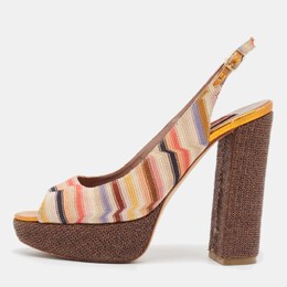 Missoni: Многоцветные сандалии 