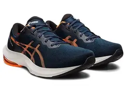 Asics: Синие кроссовки 