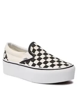 Vans: Бежевые мокасины  Classic