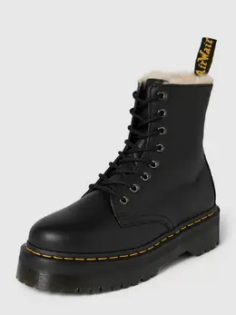 Dr. Martens: Чёрные ботинки 