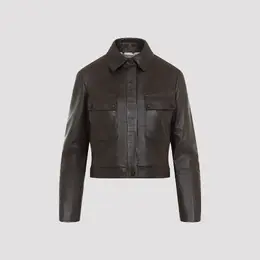 Giorgio Armani: Коричневая куртка  Blouson