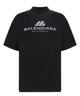 Balenciaga: Хлопковая футболка 