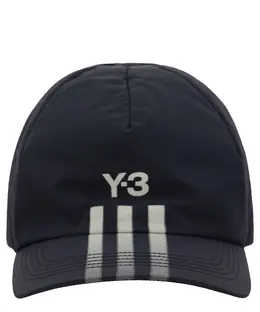 Y-3: Чёрная кепка 