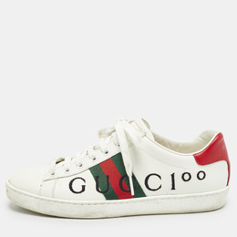 Gucci: Белые кроссовки  Web