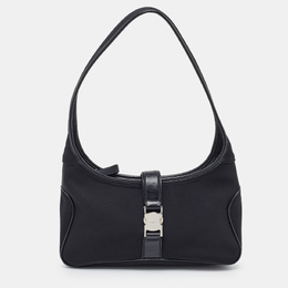 Salvatore Ferragamo: Чёрная сумка 