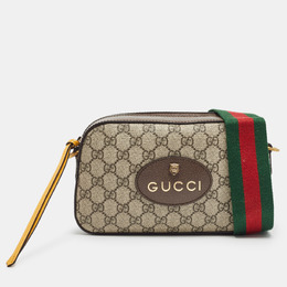 Gucci: Бежевая сумка  GG Supreme