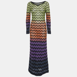 M Missoni: Многоцветное платье 