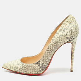 Christian Louboutin: Светлые туфли  Pigalle