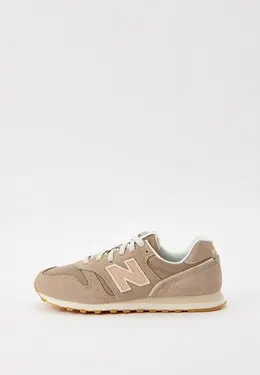 New Balance: Серые кроссовки 