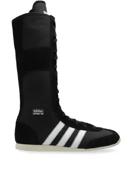 adidas: Чёрные кроссовки 