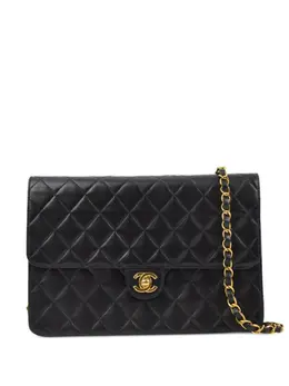 CHANEL Pre-Owned: Чёрная сумка 