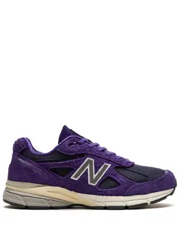 New Balance: Фиолетовые кроссовки 