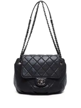 CHANEL Pre-Owned: Чёрная сумка 