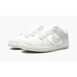 NIKE: Белые кроссовки  Dunk Low