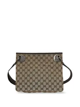 Gucci Pre-Owned: Коричневая сумка через плечо 