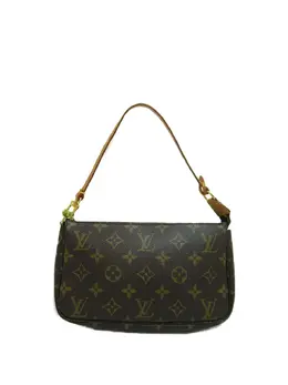 Louis Vuitton Pre-Owned: Коричневая сумка 