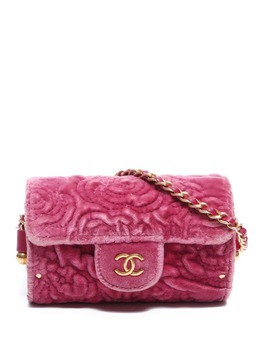 CHANEL Pre-Owned: Фиолетовая сумка 