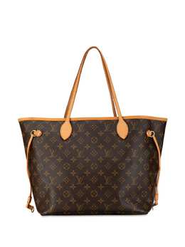 Louis Vuitton Pre-Owned: Коричневая сумка-шоппер 