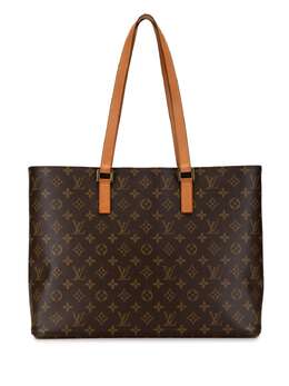 Louis Vuitton Pre-Owned: Коричневая сумка-шоппер 