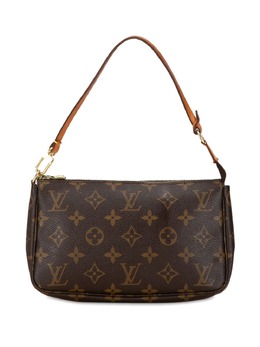 Louis Vuitton Pre-Owned: Коричневая сумка 