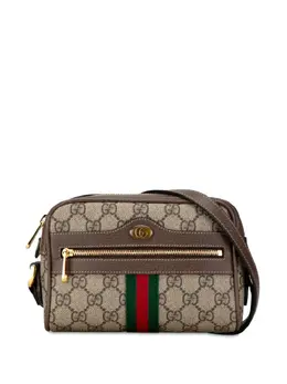 Gucci Pre-Owned: Коричневая сумка через плечо 