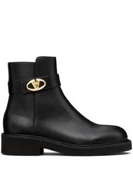 Valentino Garavani: Чёрные ботинки 
