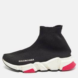 Balenciaga: Чёрные кроссовки  Speed Trainer