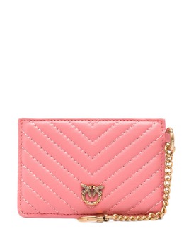 PINKO: Розовый картхолдер  Love Birds