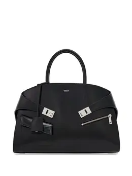Ferragamo: Чёрная сумка 