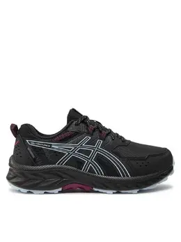 Asics: Чёрные кроссовки  Gel-Venture