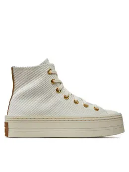 Converse: Бежевые кеды  Chuck Taylor All Star