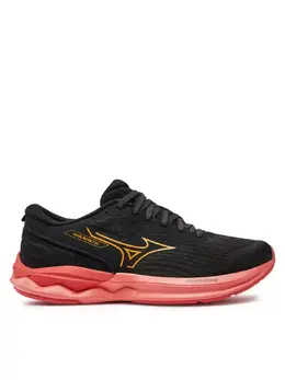 Mizuno: Чёрные кроссовки 