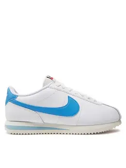 Nike: Белые кроссовки  Cortez