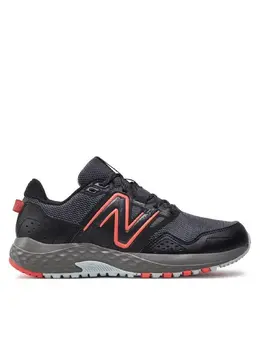 New Balance: Чёрные кроссовки 