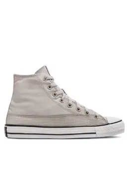 Converse: Серые кеды  Chuck Taylor All Star