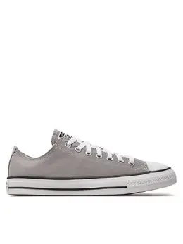 Converse: Серые кеды  Chuck Taylor All Star